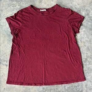 Marine Layer Women’s Burgundy T-Shirt